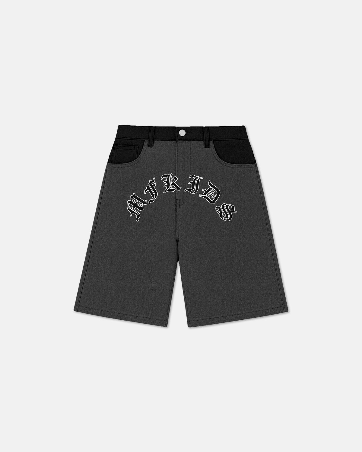 KIDS® "SLATE" duotone denim shorts