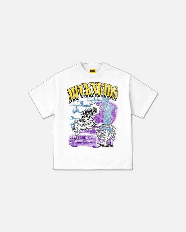 PURP CITY IV TEE ⓀLASSIC FIT