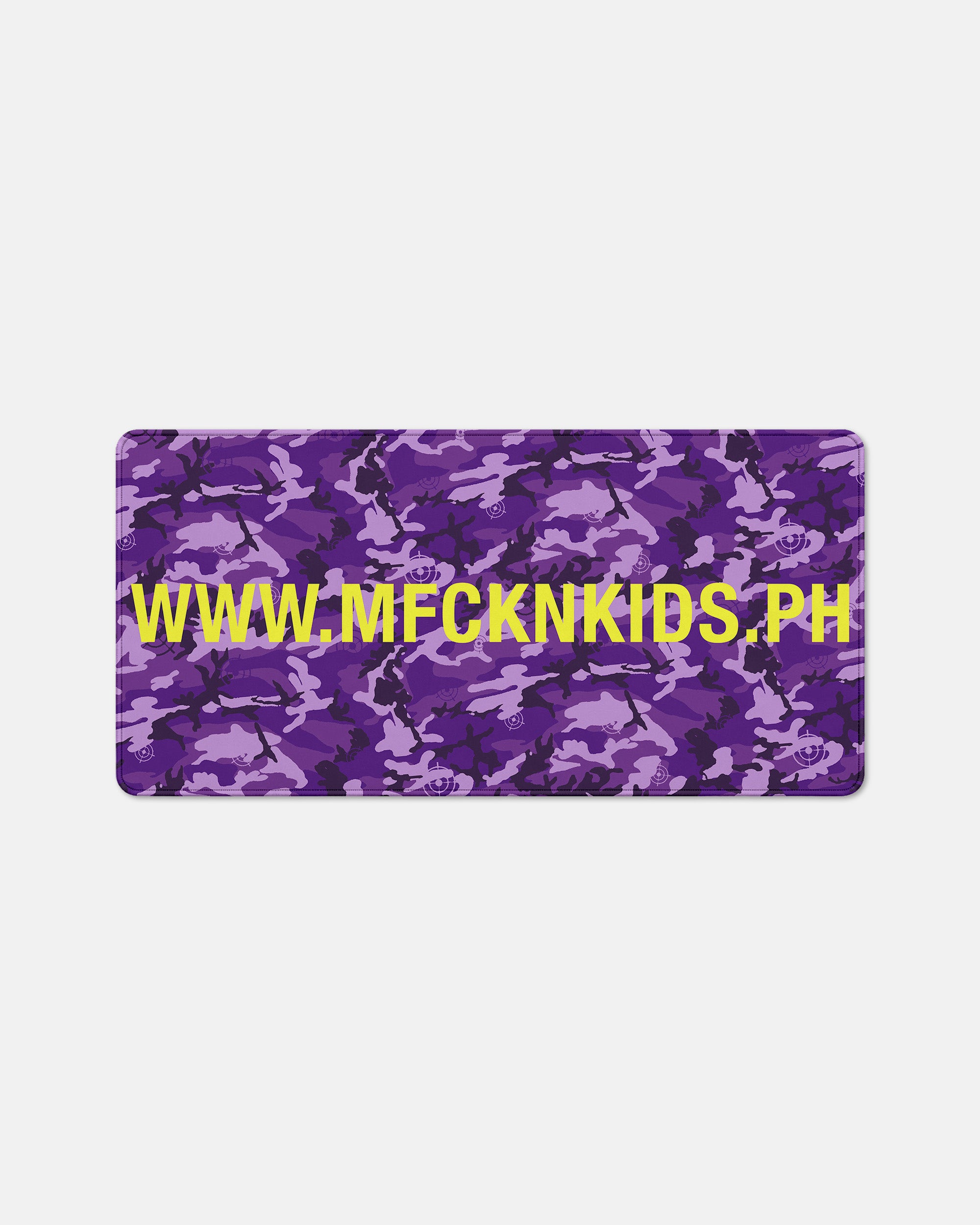KIDS CAMOU "PURP CITY" Desk Mat