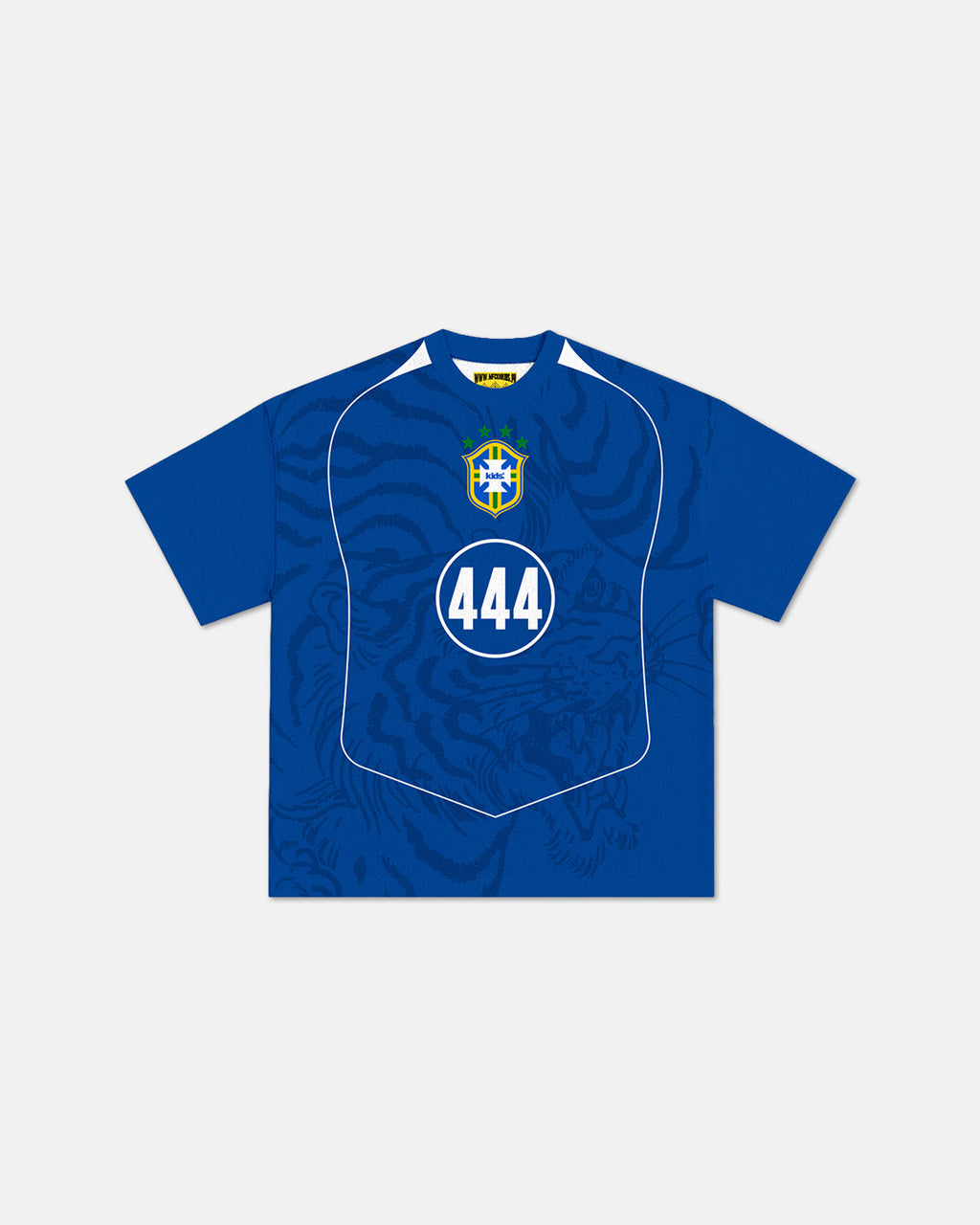 CAMISA AZUL FUTBOL JERSEY ⓀLASSIC FIT