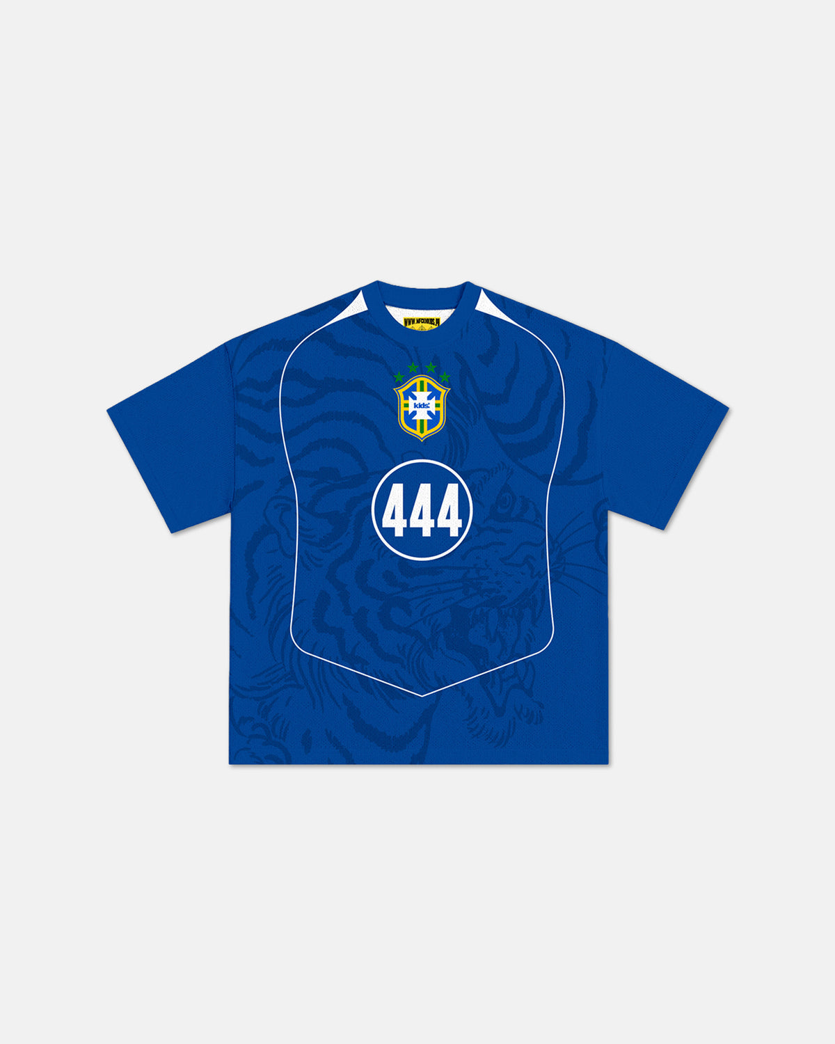 CAMISA AZUL FUTBOL JERSEY ⓀLASSIC FIT
