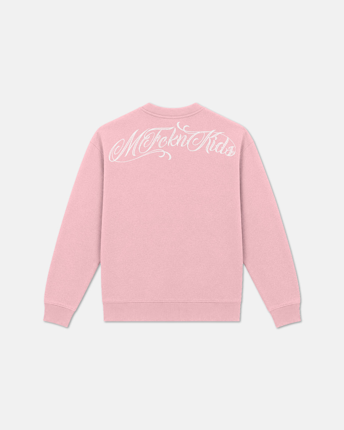 SCRIPT "PINK" THERMAL SWEATS
