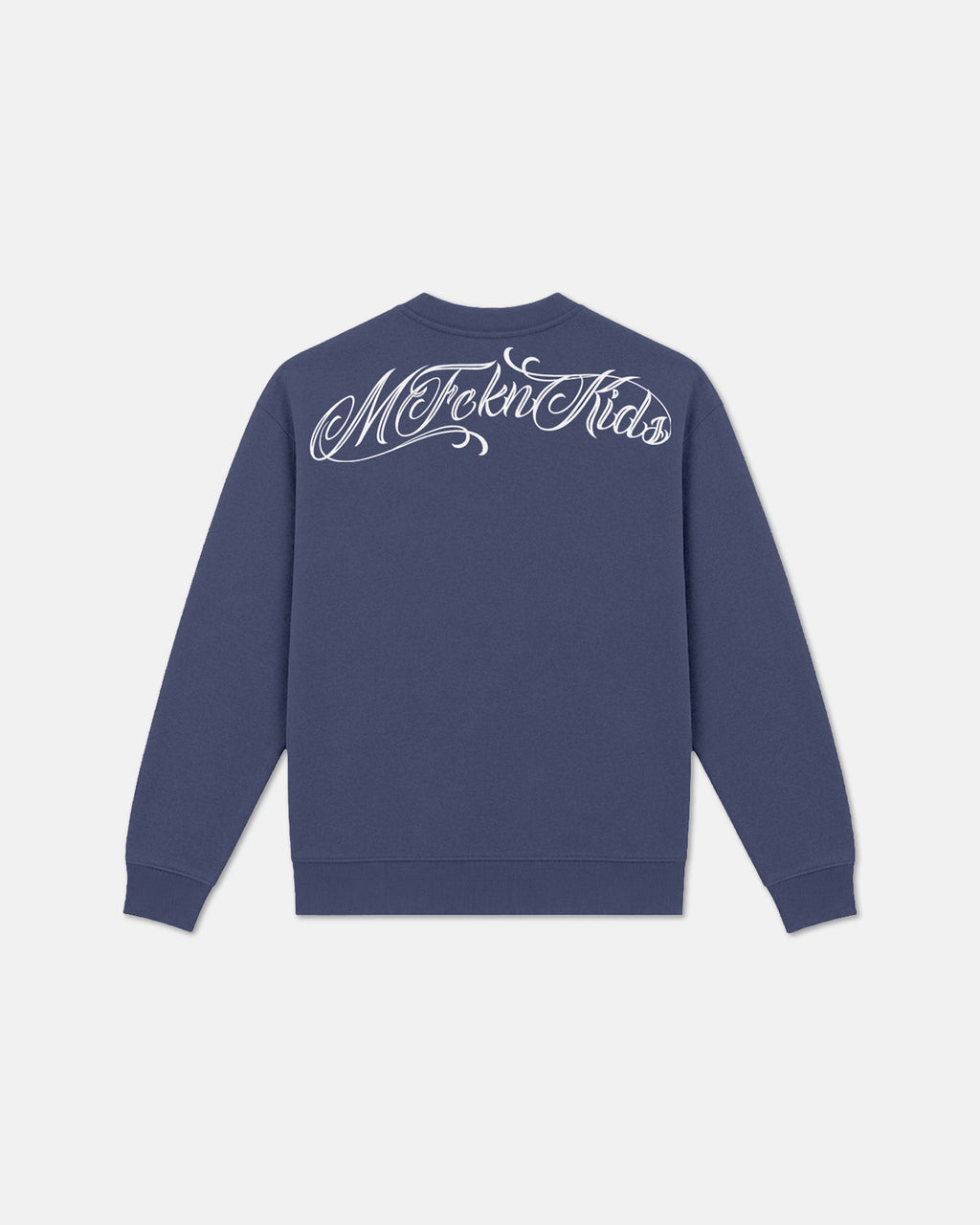 SCRIPT "NAVY" THERMAL SWEATS