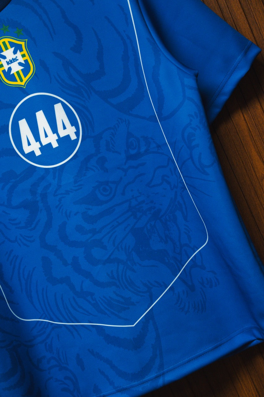 CAMISA AZUL FUTBOL JERSEY ⓀLASSIC FIT