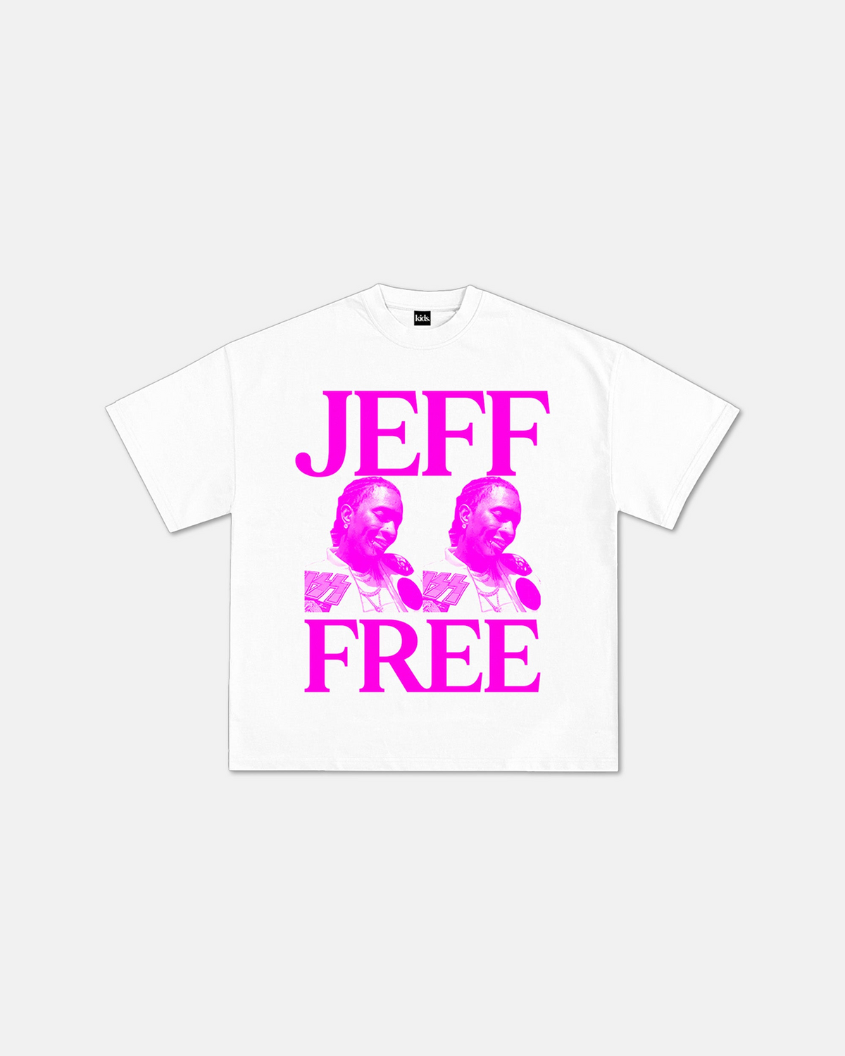 JEFF FREE "P*NK" Tee ⓀLASSIC FIT