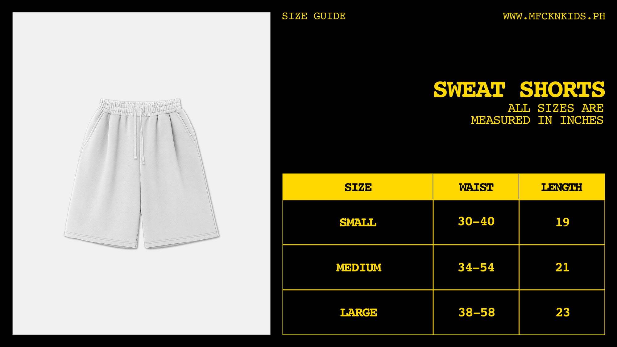 KIDS® "444 HEATHER" sweat shorts