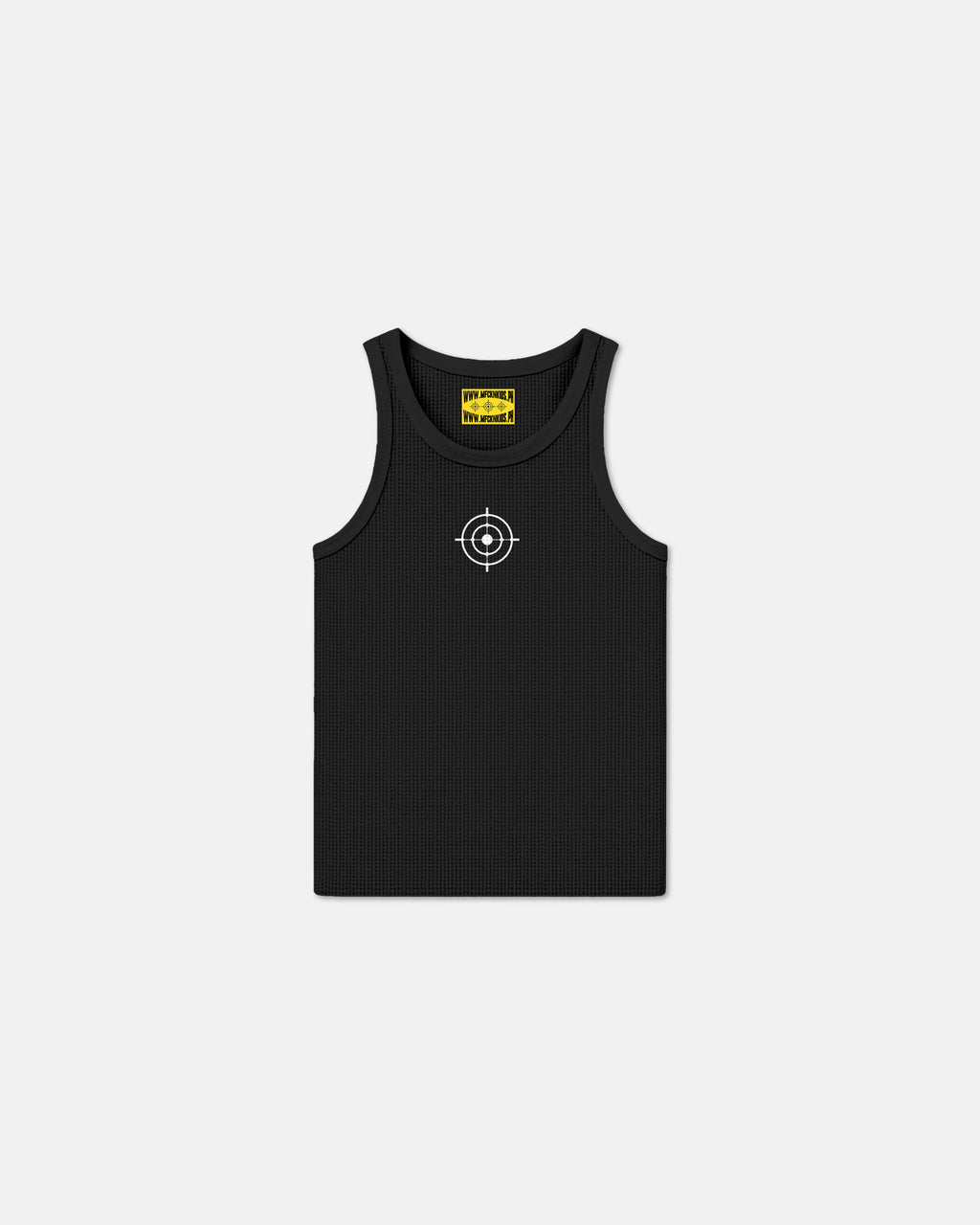 444 KNITTED TANK "EBONY" Top