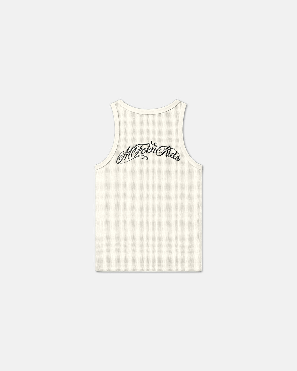 444 KNITTED TANK "IVORY" Top