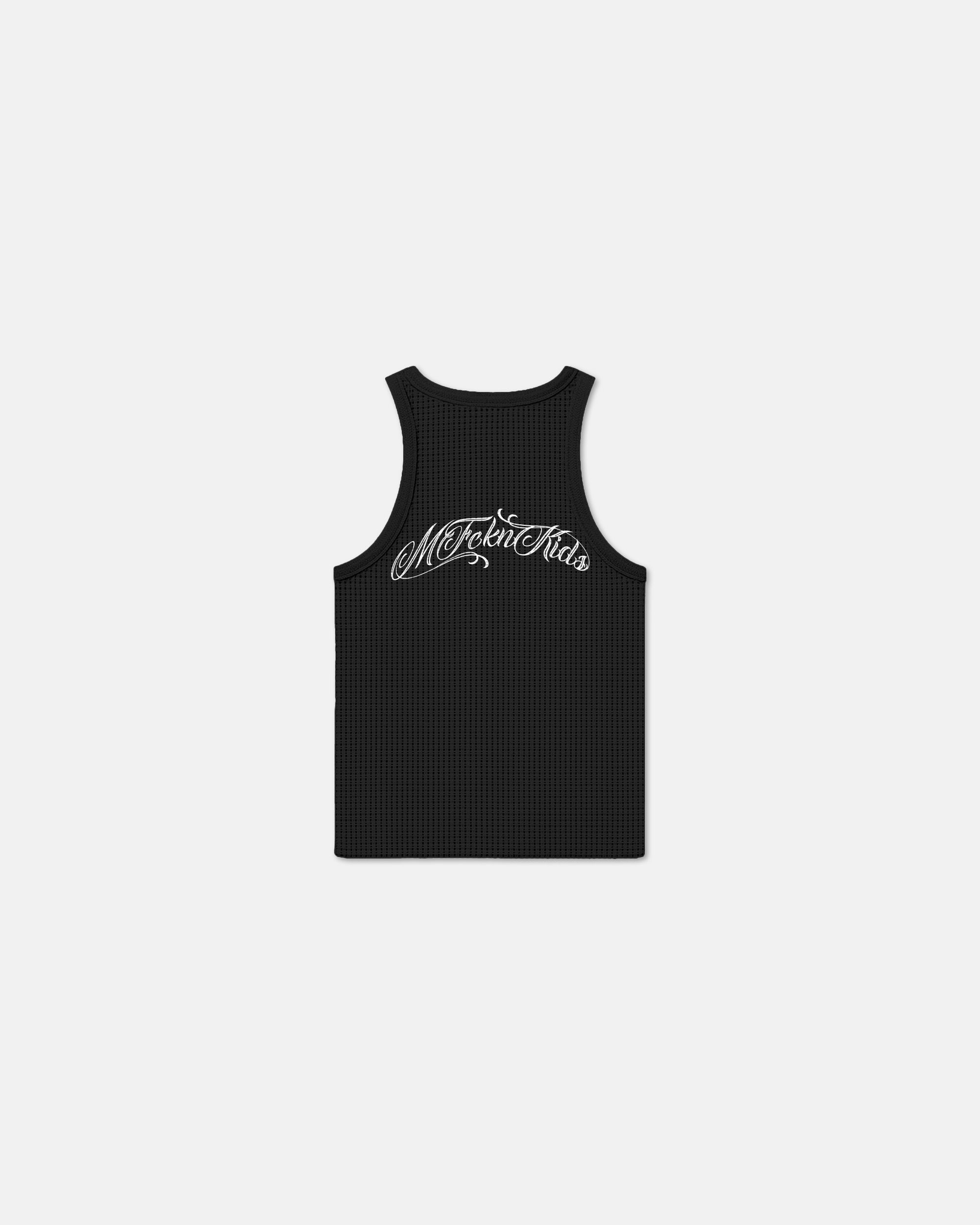 [WMNS] 444 KNITTED TANK "EBONY" Top