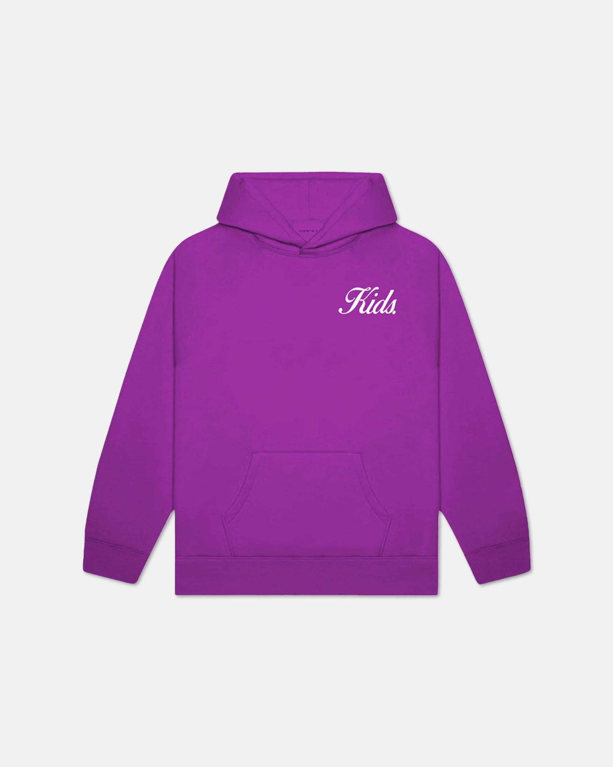 SCRIPT "PURP CITY" pullover Hoodie